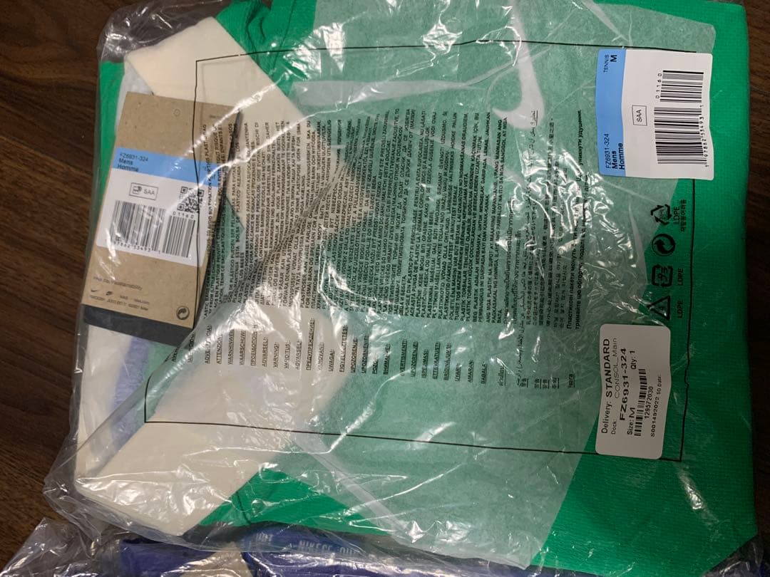 ナイキ　シナー　2025 全仏　上下セット　US:M フェデラー　アルカラス