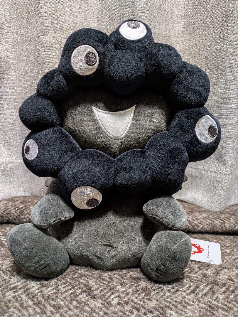 【Lサイズ２体セット】ミャクミャク　お手玉風ぬいぐるみ　お座り　L