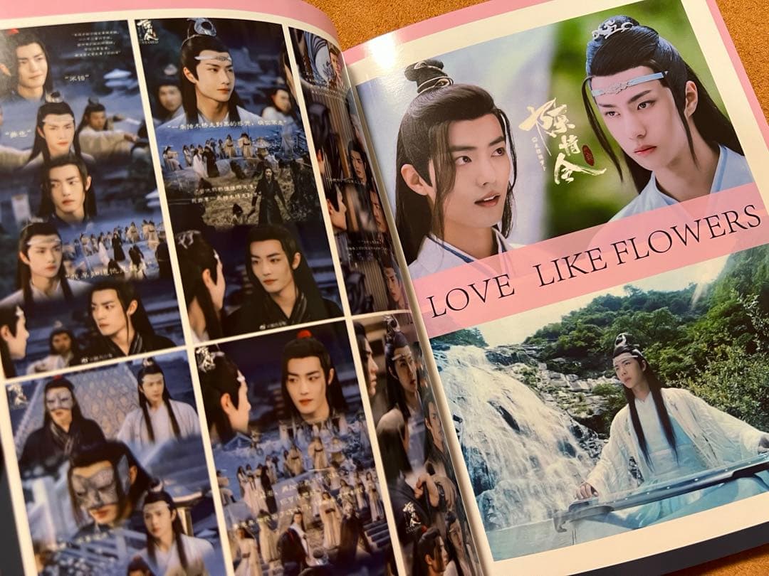 陳情令　博君一肖 王一博肖戦「LOVE LIKE FLOWERS」写真集