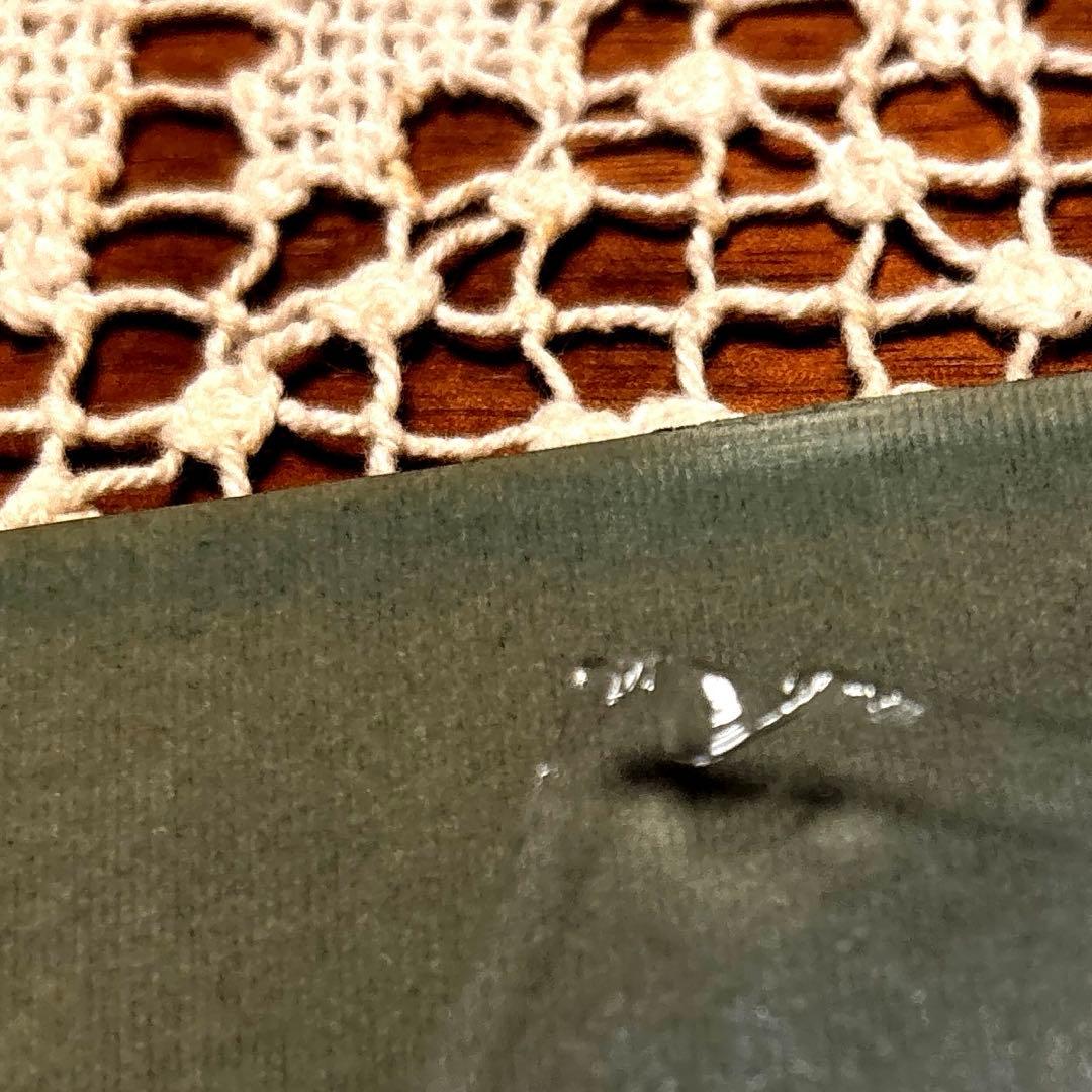 デンマークアンティーク　フォトスタンド　写真立て ＆アンティークレース