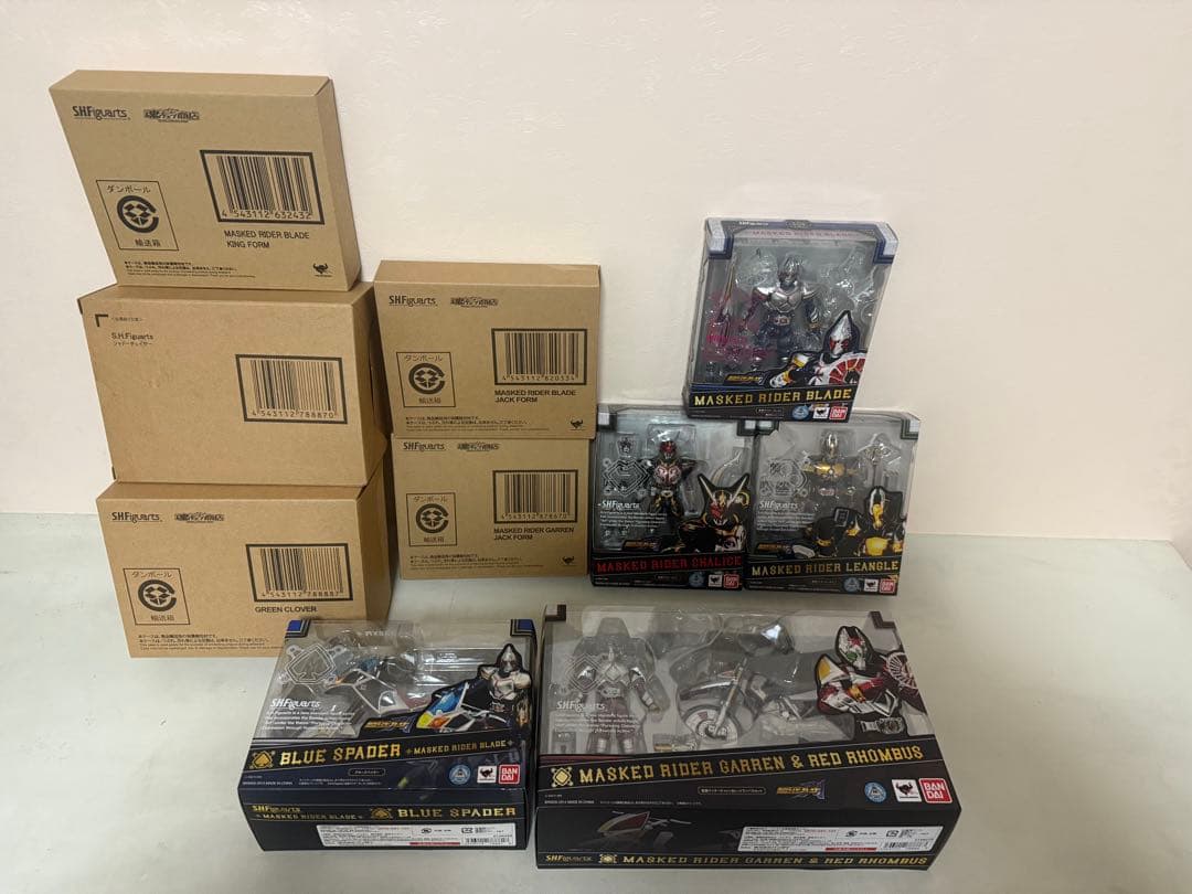 S.H.Figuarts 仮面ライダーブレイドシリーズ 10種　フィギュアーツ