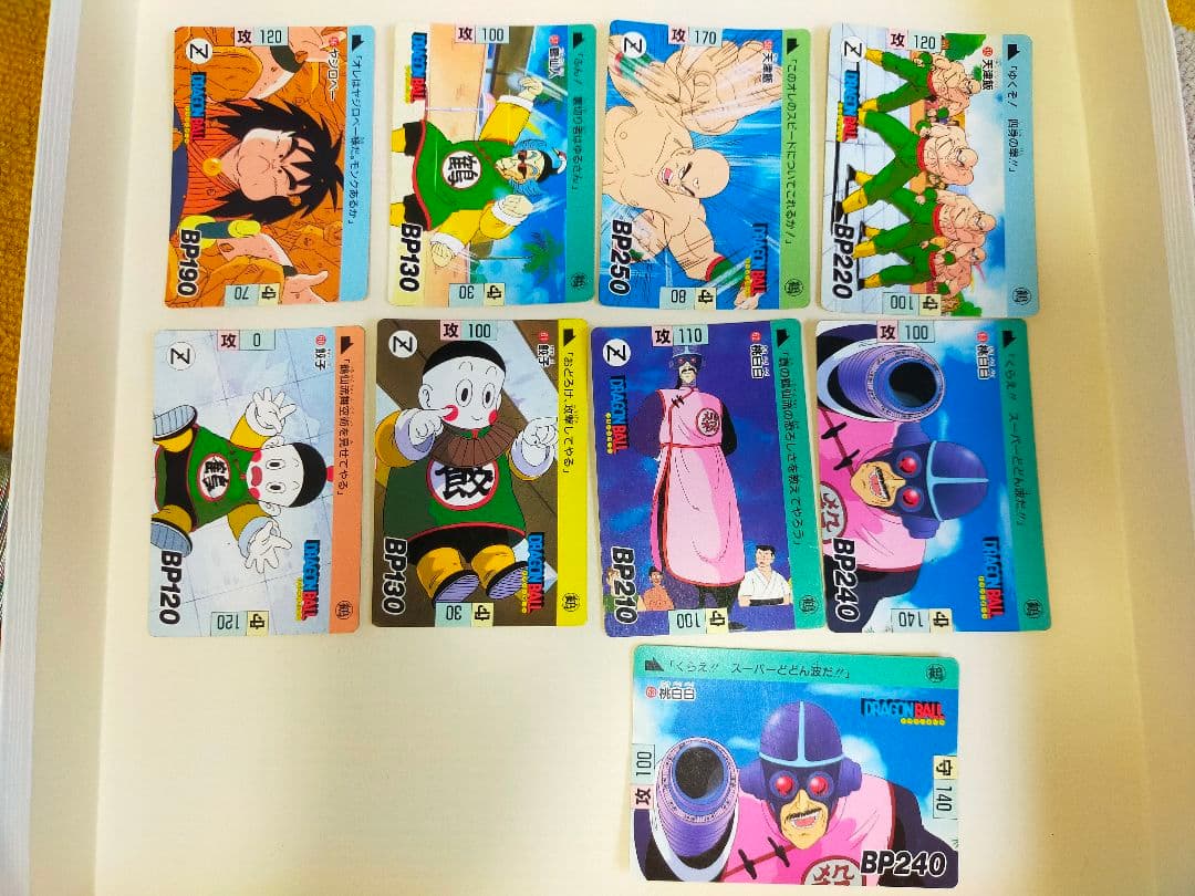 初版 1989年製 ドラゴンボール カードダス 本弾 2弾 全40種類 コンプ