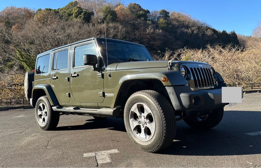 ジープ　ラングラー　H27 車検あり　群馬県　外車　最終値下げ