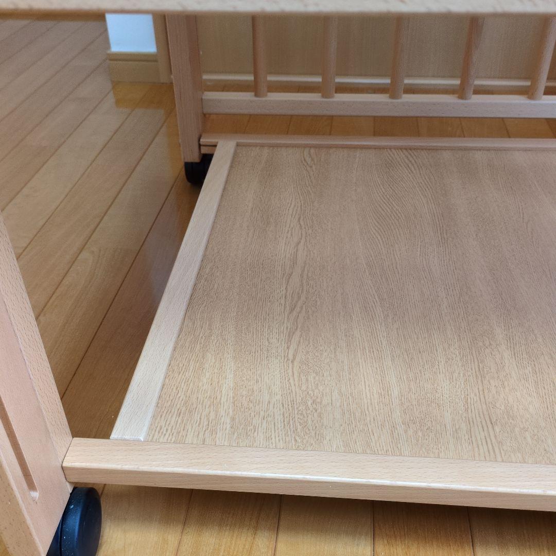 ベビーベッド サワベビー ハイタイプ　トリプルスライド 国産