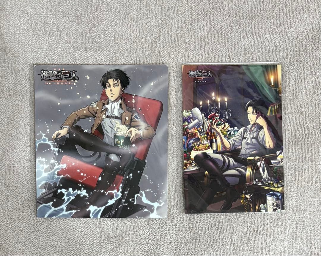 進撃の巨人　リヴァイ　ポストカード　劇場版　前売り券　特典　バースデー