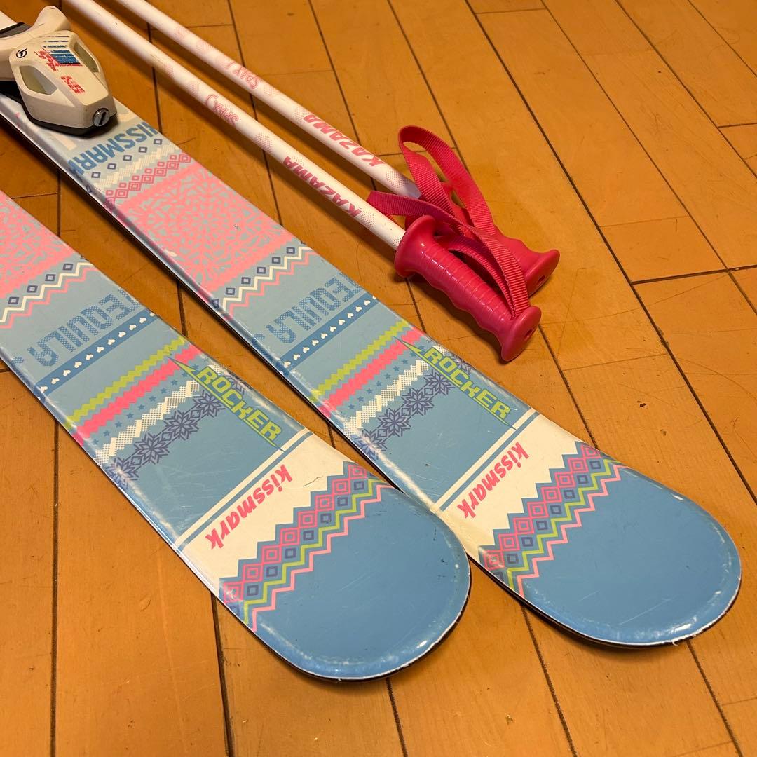 ☆身長128〜138cm☆ スキーフルセット　ブーツ23〜23.5cm