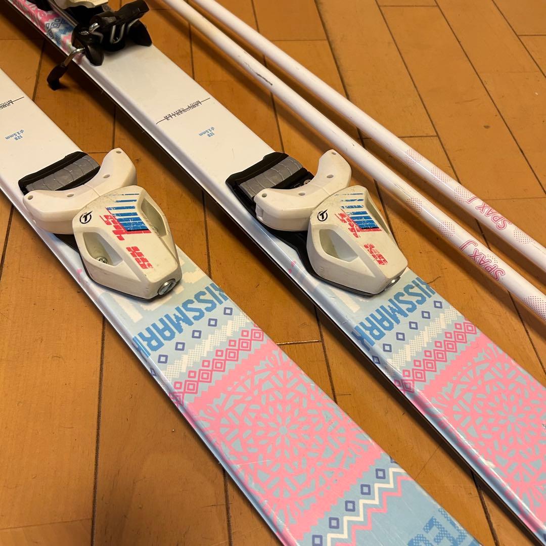 ☆身長128〜138cm☆ スキーフルセット　ブーツ23〜23.5cm