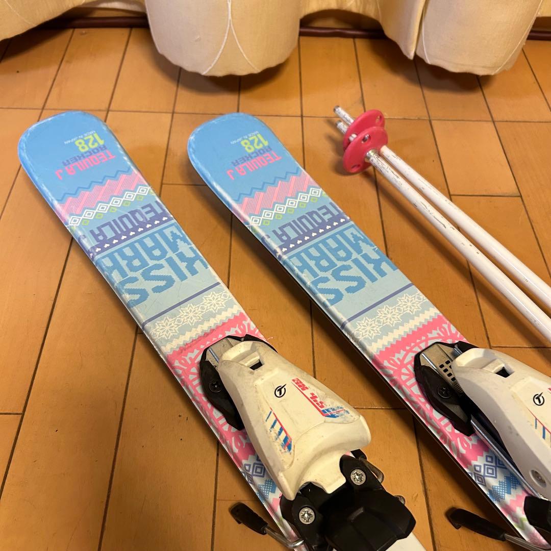 ☆身長128〜138cm☆ スキーフルセット　ブーツ23〜23.5cm