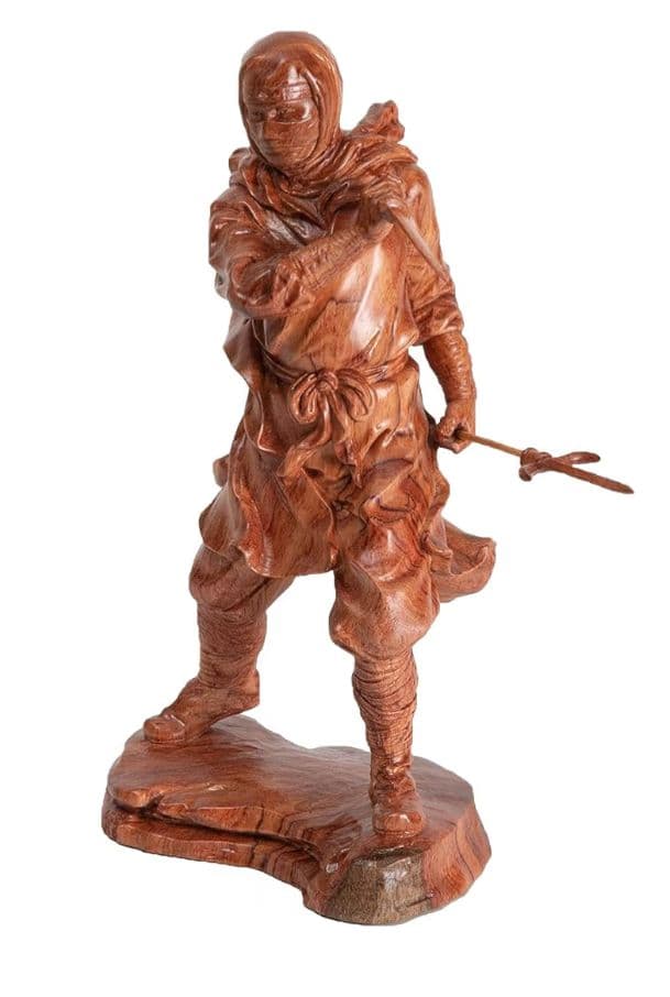 HASEL ハセル 戦国武将 木製フィギュア 服部半蔵 極