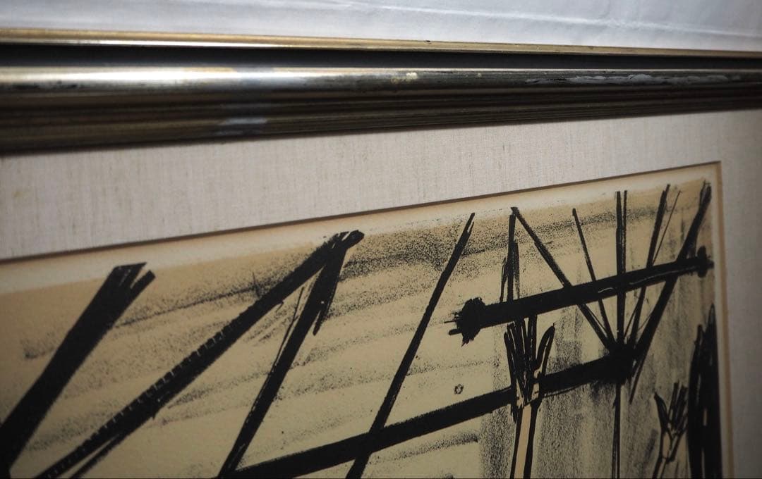 真作■ベルナールビュッフェ 大作 リトグラフ サーカス 直筆サイン■版画 絵画