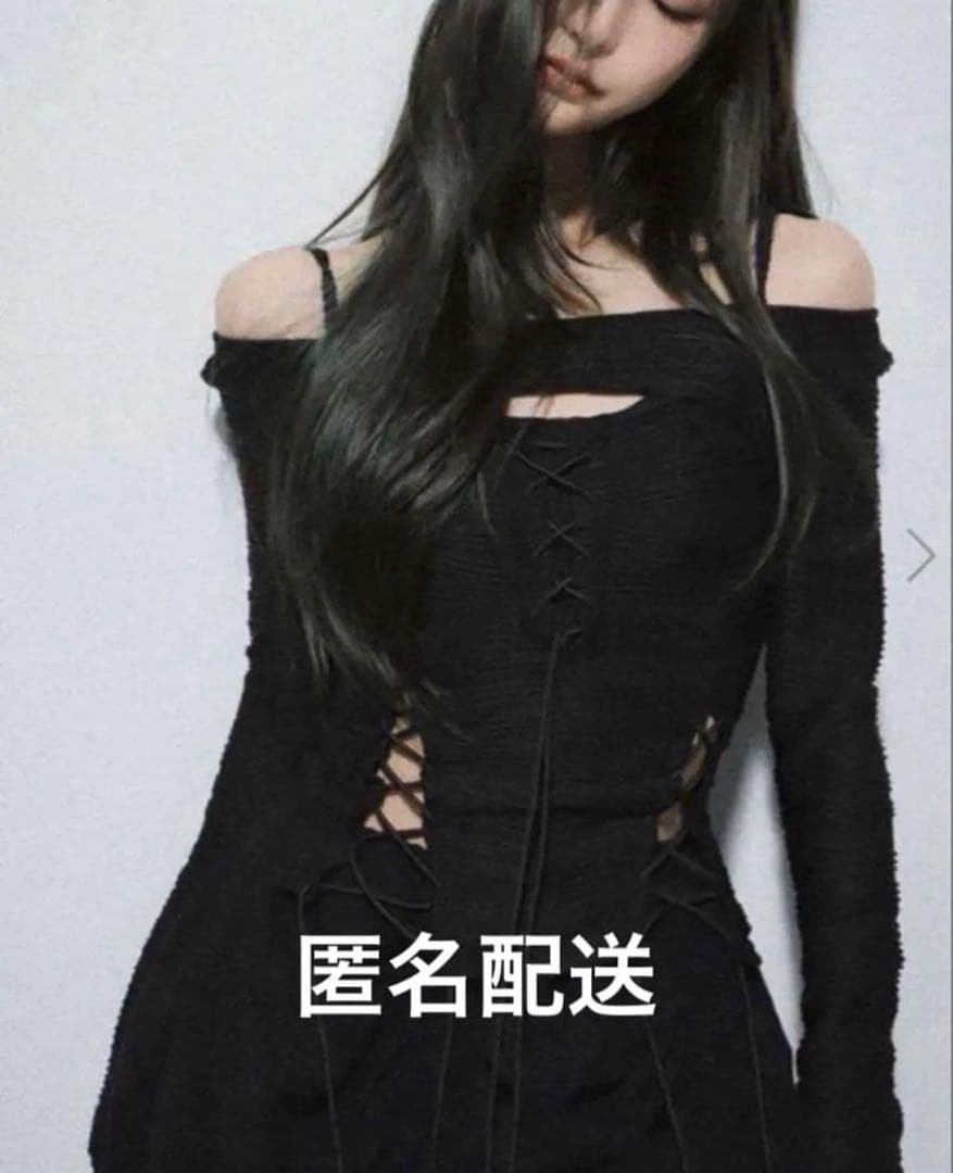 トップス Melt the lady lace up layered corset