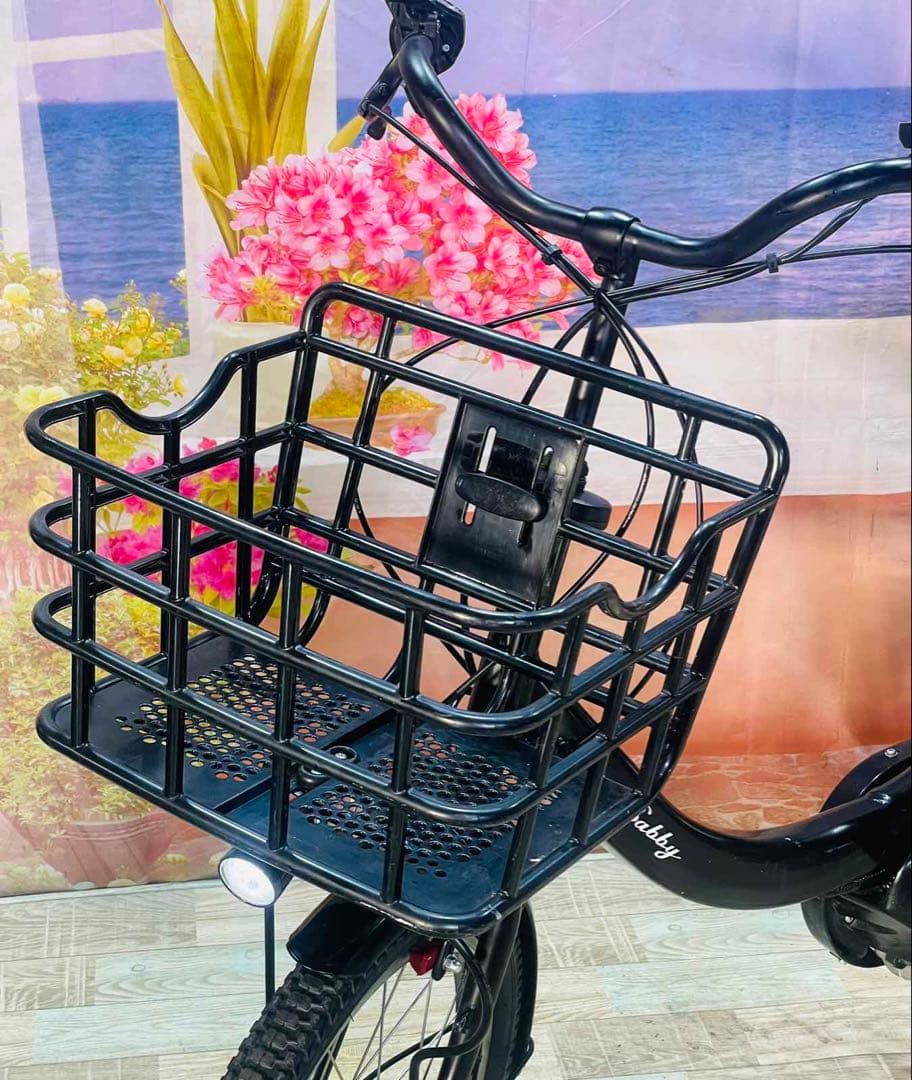 人気モデル！パスバビー12AH⭐️ヤマハ子供乗せ電動自転車Y3274