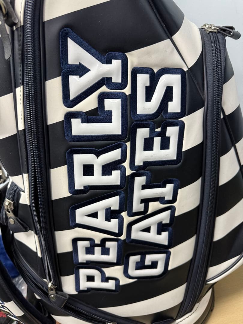 PEARLY GATES ストライプ キャディバッグ 限定品