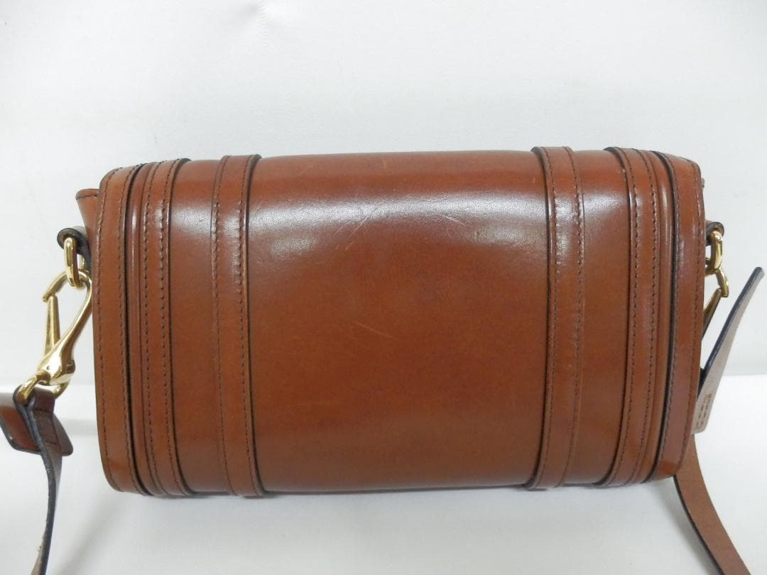 MH468 BURBERRY バーバリー レザー ショルダーバッグ