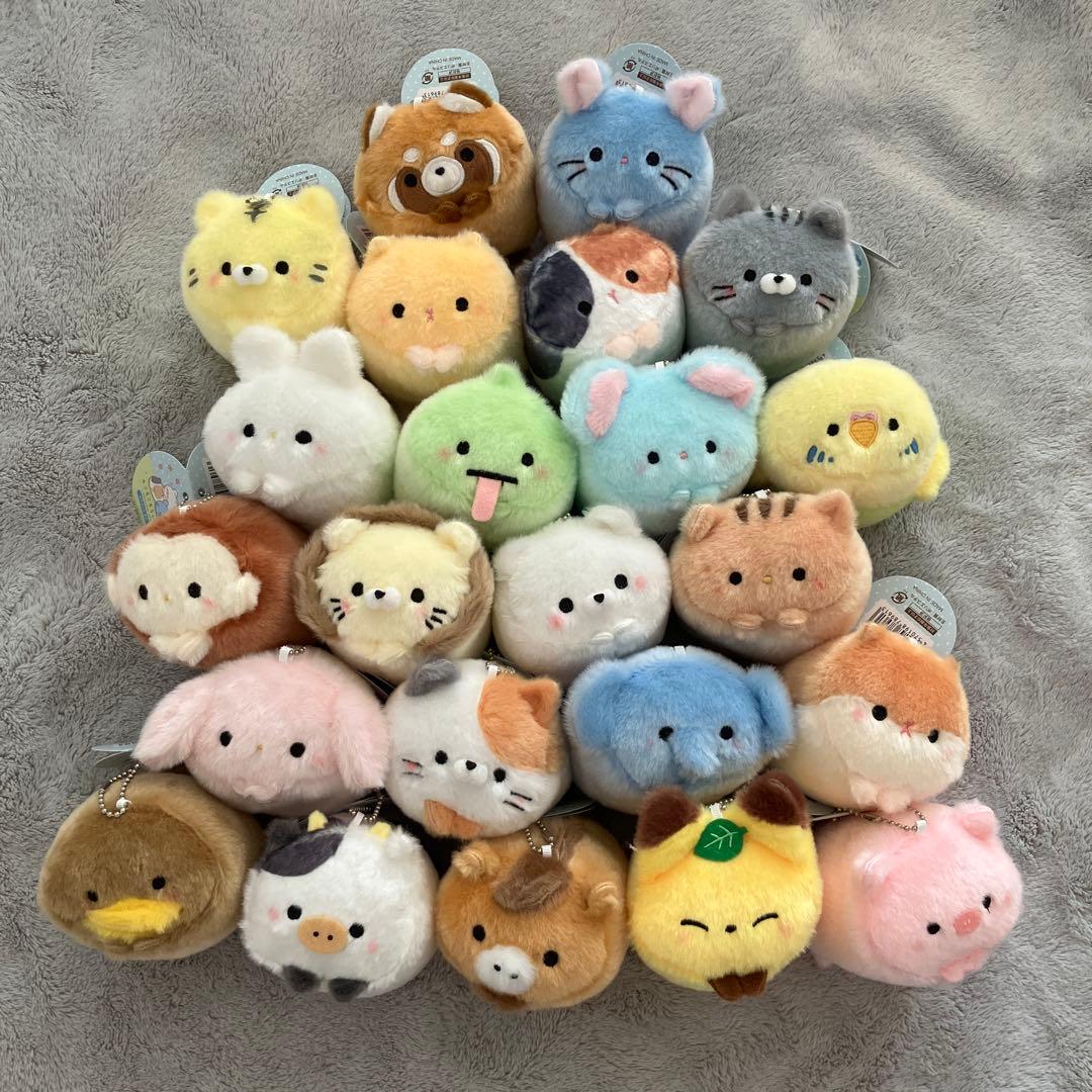 新品未使用　ころころらいふ マスコット　ぬいぐるみ　23種類セット　キーホルダー