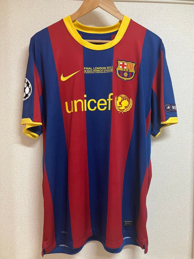 リオネル・メッシ選手　FCバルセロナ2010-2011シーズンユニフォーム