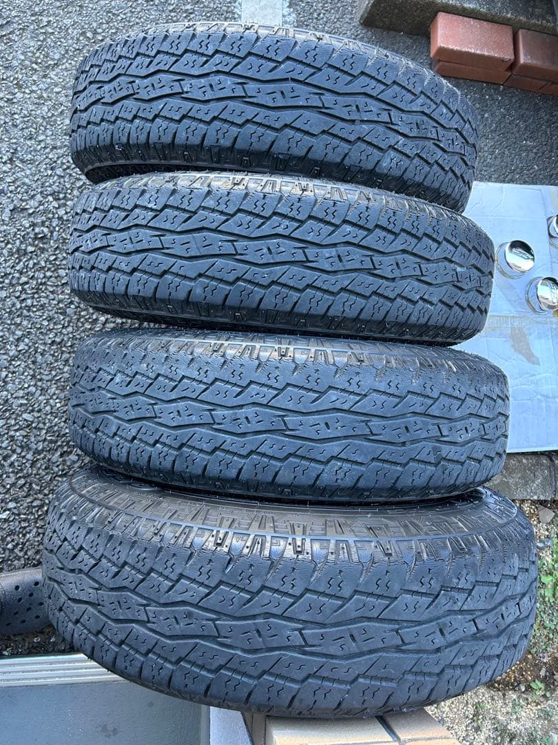 TOYOオープンカントリーATプラス&デイトナホイール15インチ★プロボックス