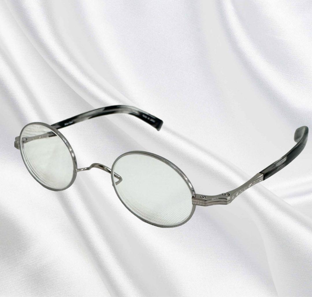 OptMeisa 日本製 鯖江　丸メガネ チタン　定価26800円　眼鏡　軽量