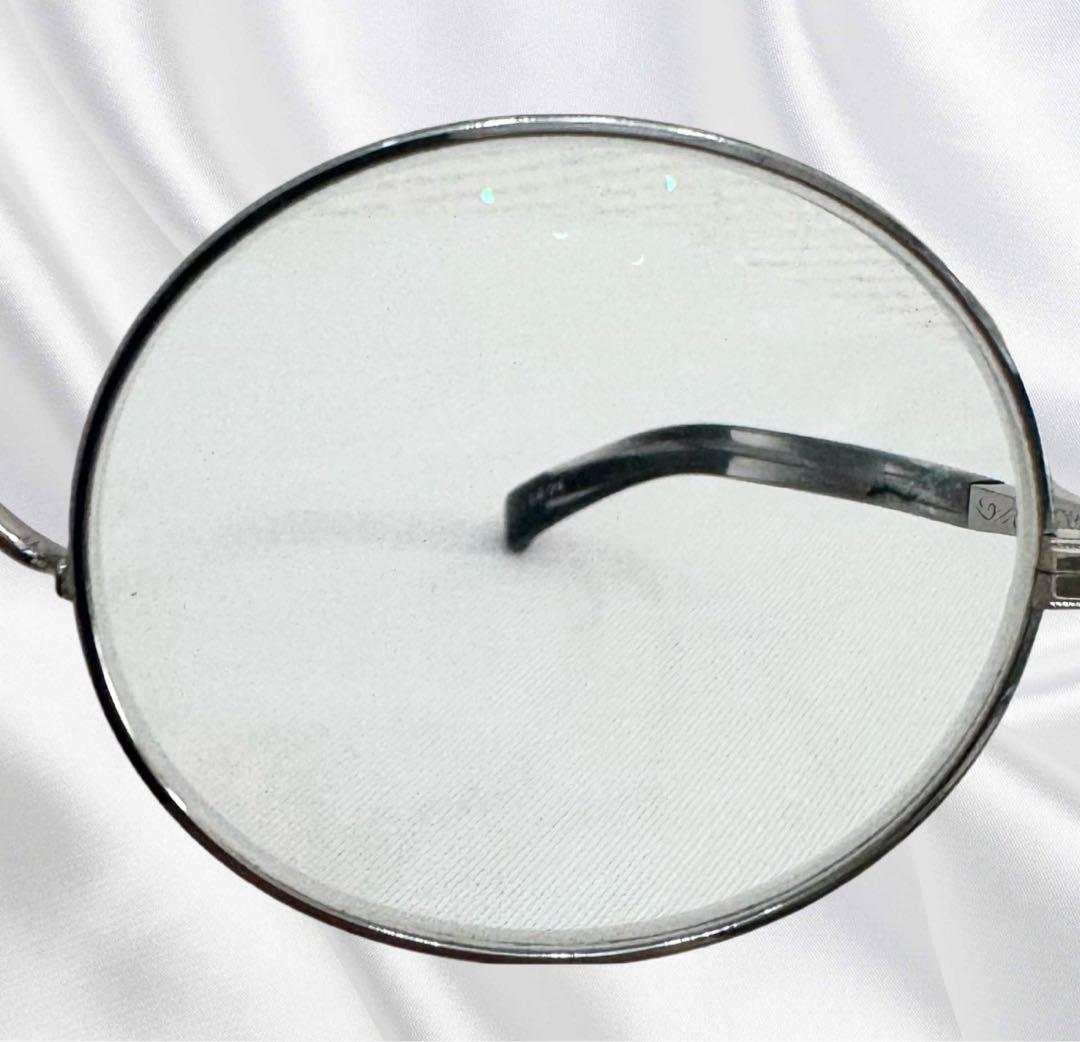 OptMeisa 日本製 鯖江　丸メガネ チタン　定価26800円　眼鏡　軽量