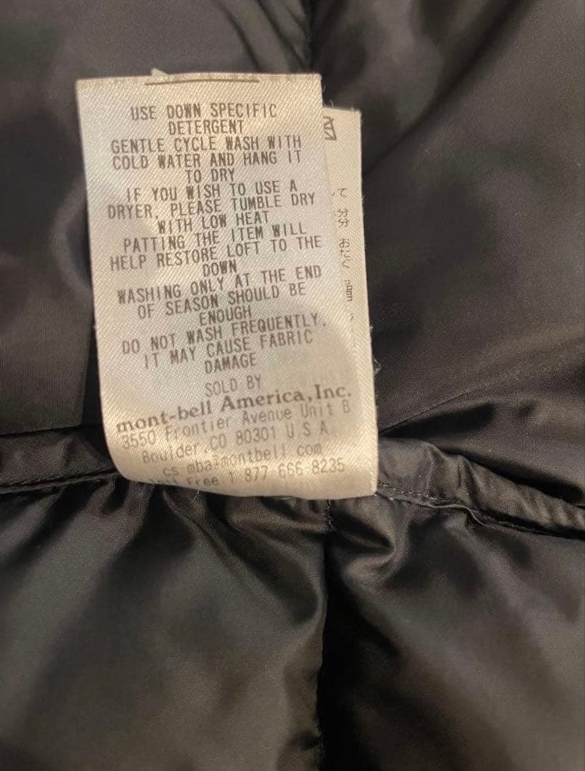 モンベルmont-bell パーマフロスト ライトダウンパーカ 1101501