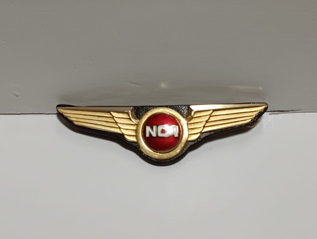 日本貨物航空NCAのウイングバッジ