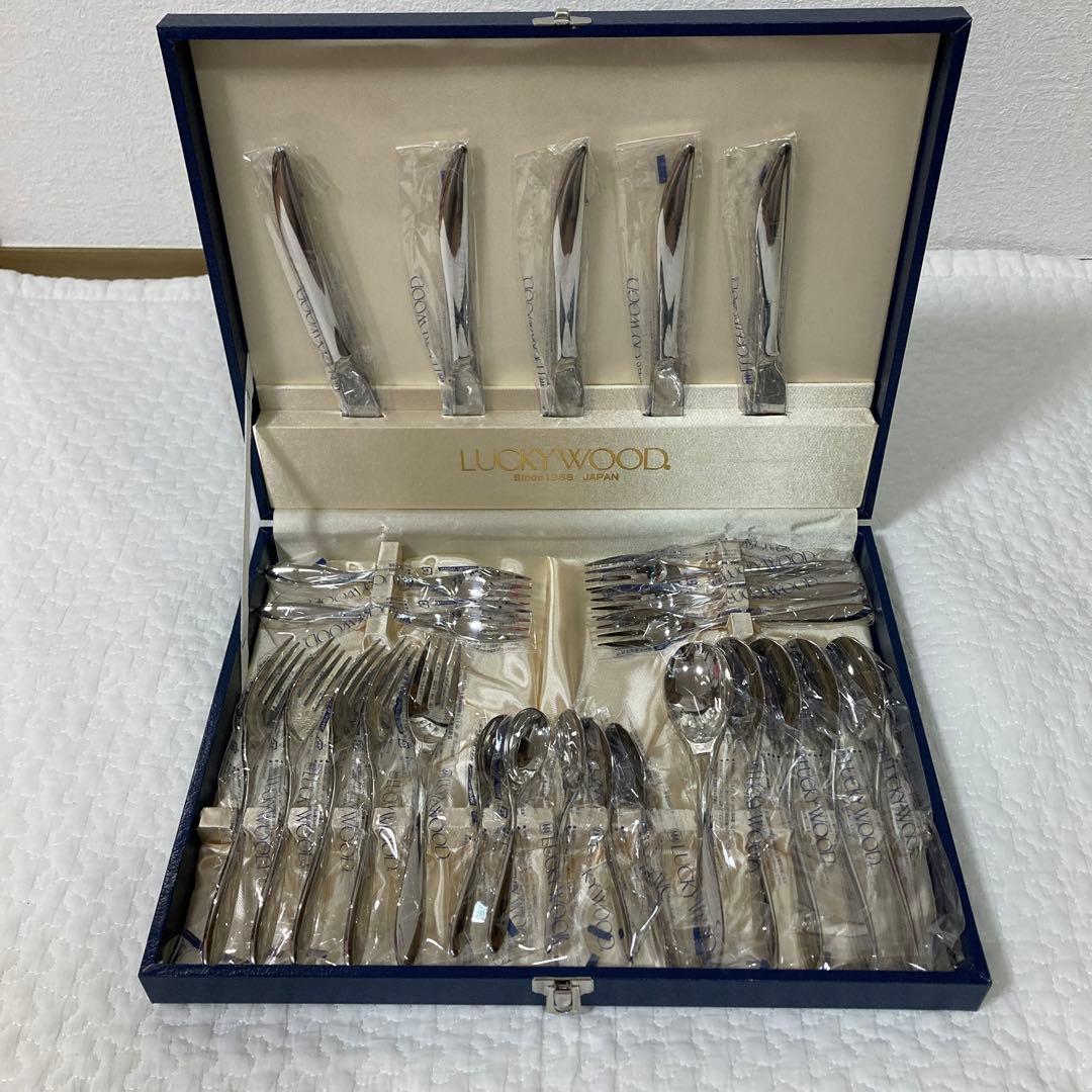 M*y様 ラッキーウッド　カトラリーセット