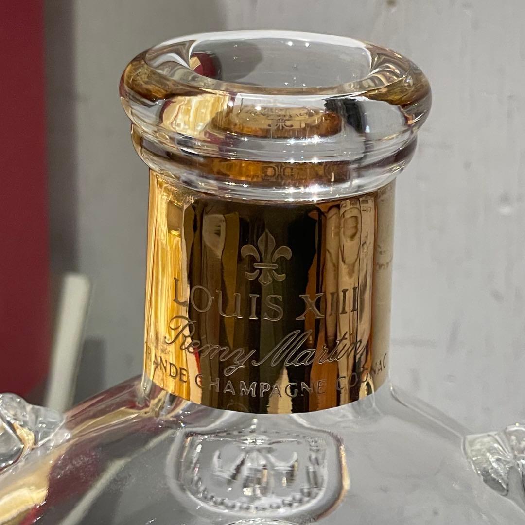 ③ Baccarat レミーマルタン ルイ13世 置物　空瓶 バカラ　箱入り