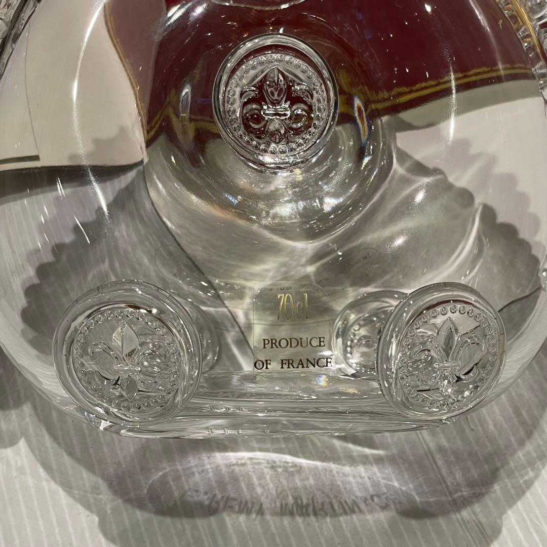 ③ Baccarat レミーマルタン ルイ13世 置物　空瓶 バカラ　箱入り