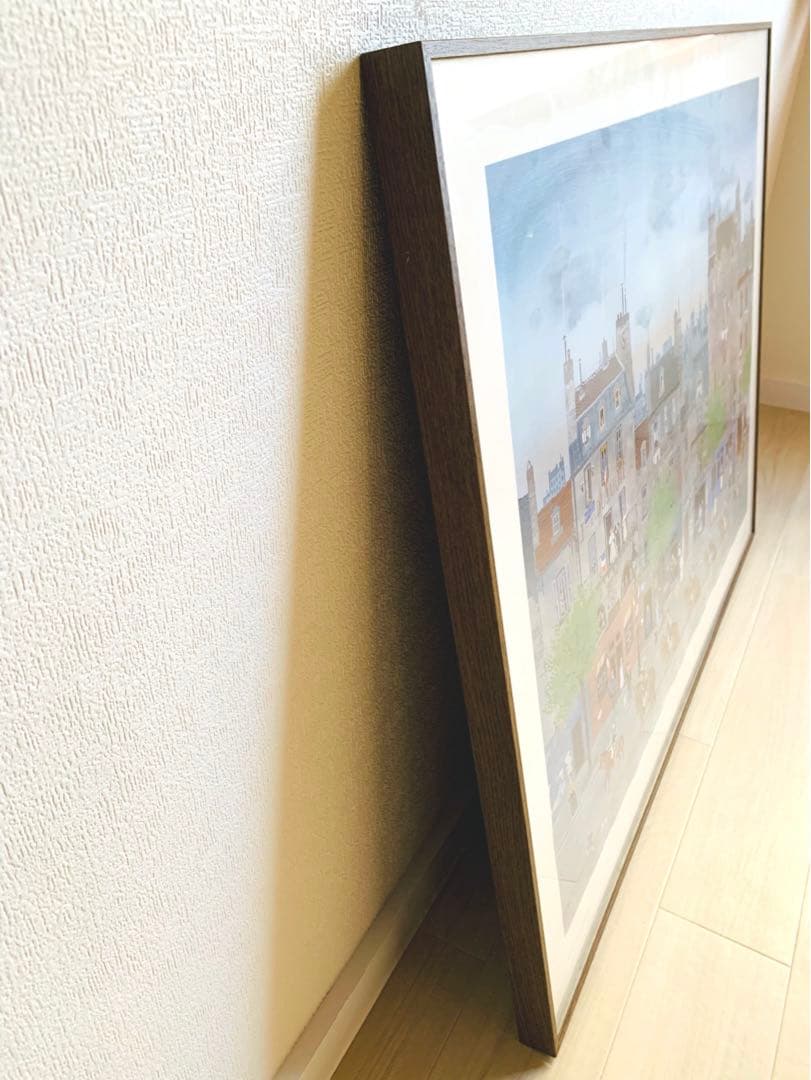 ドラクロワミッシェル　大型ポスター額入り