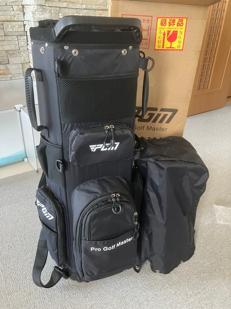 PGM背負える軽量キャディバッグ新品未使用