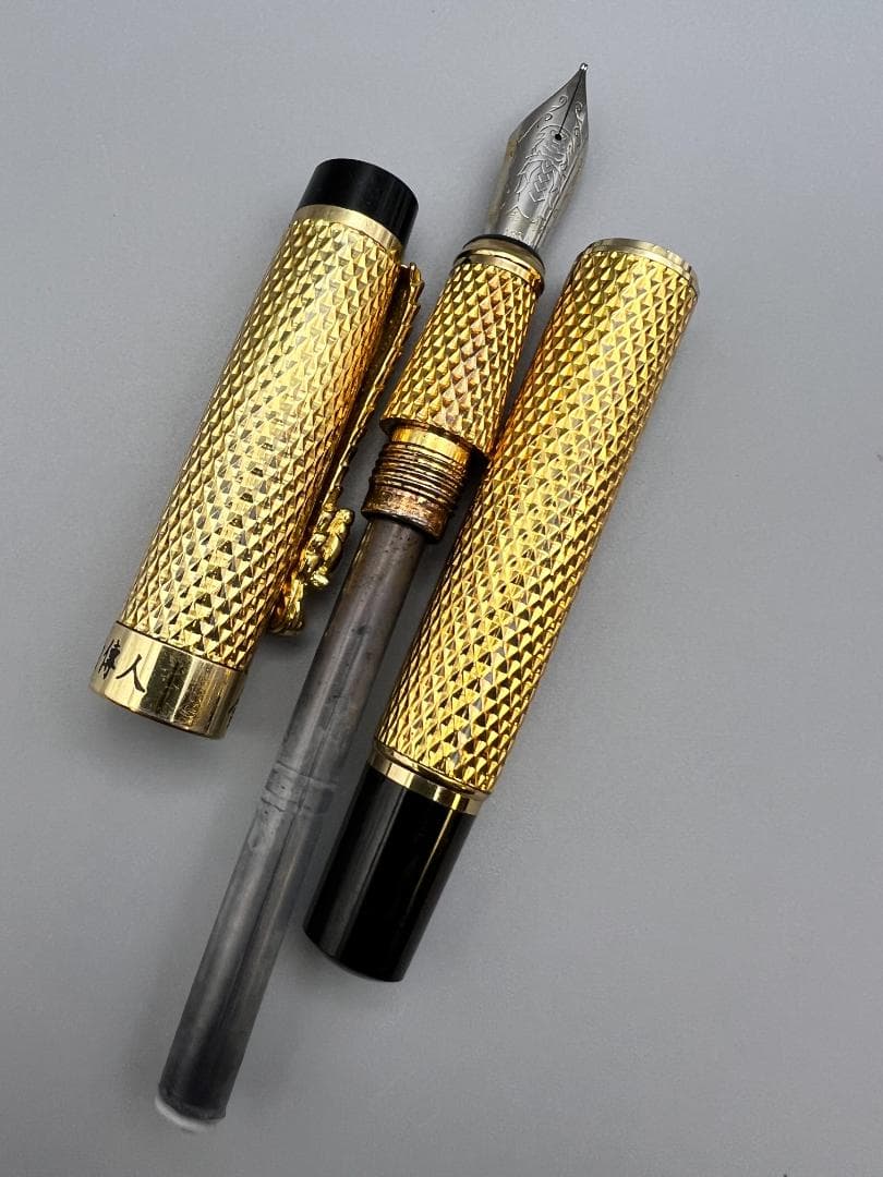 中国製　万年筆　3本　PICASSO 万年筆　1本　合計4本