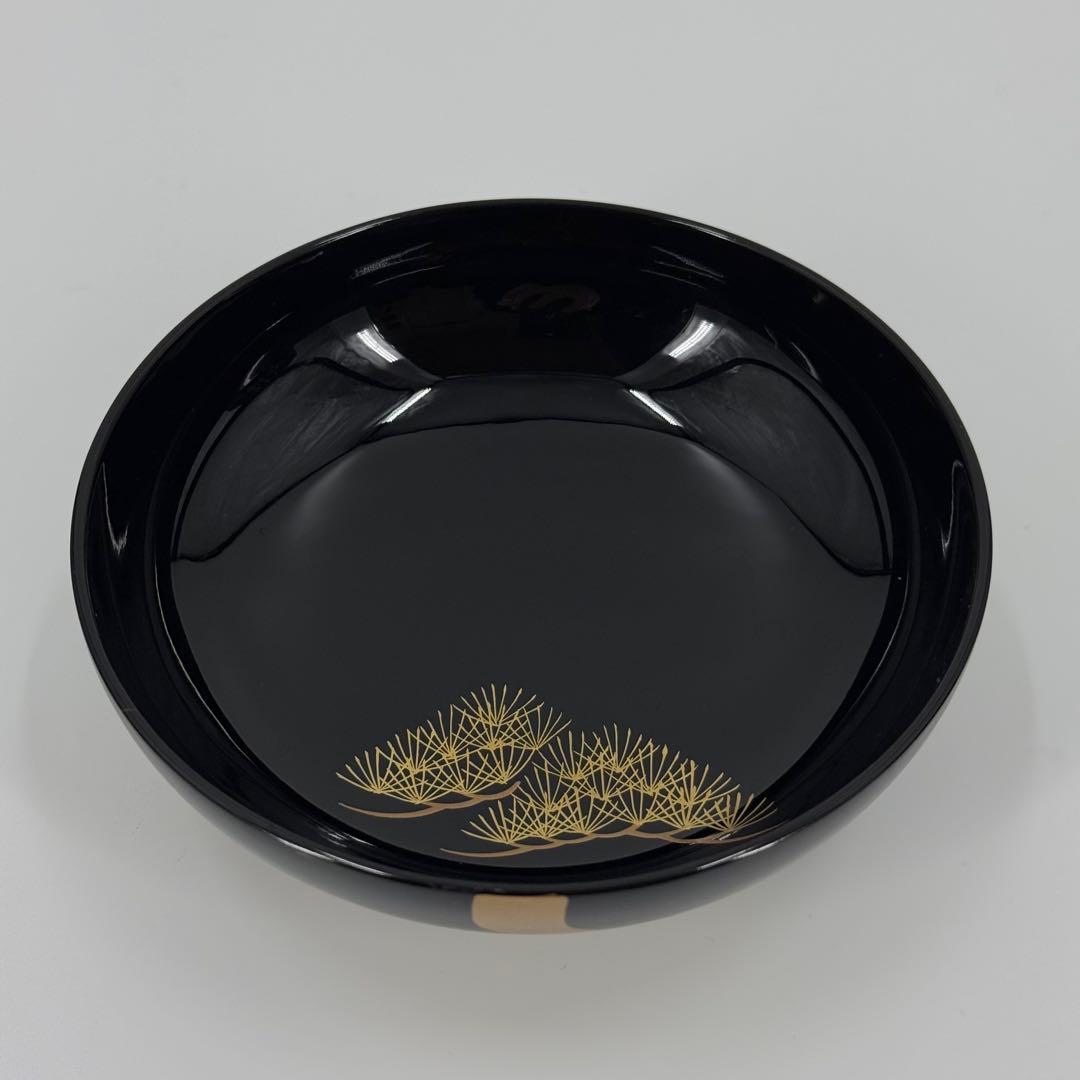象彦 五清 吸物椀 五客セット 漆器 蒔絵 金彩 木製 高級 松竹梅蘭菊