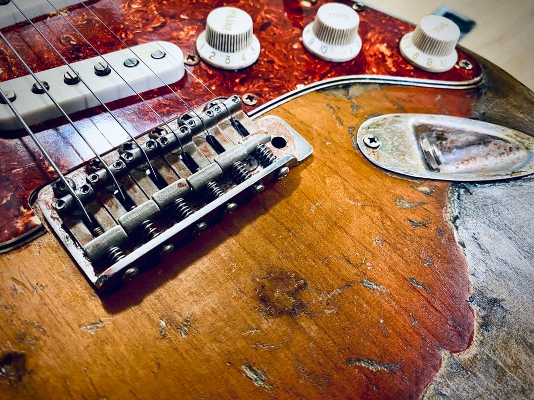 franchin guitars mercury ストラト　イタリア製