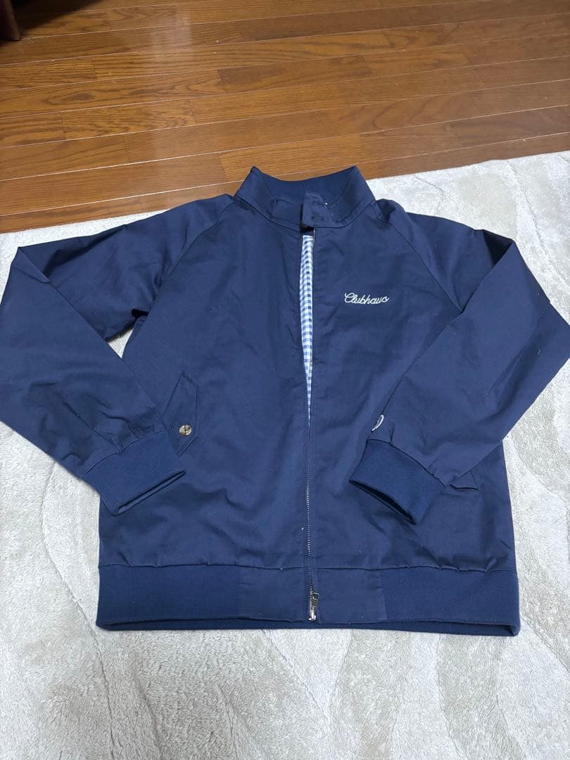 ブラックセール⭐︎超美品Clubhaus クラブハウス⭐︎ネイビー ブルゾンM