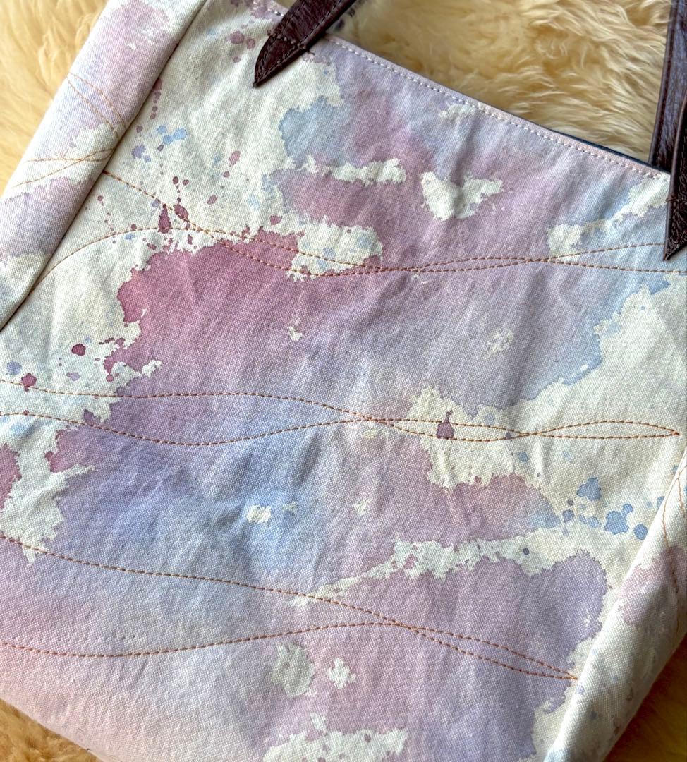 MUGI\"エンジェルしろ\"ねこのトートバッグ