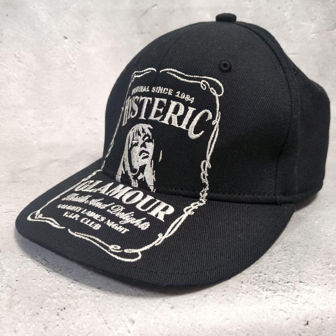 HYSTERIC GLAMOUR ヒステリックグラマー キャップ 黒 ヒスガール