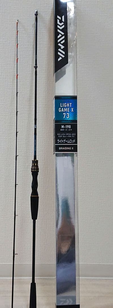 DAIWA LIGHT GAME X M-190 ライトジギングロッド 73