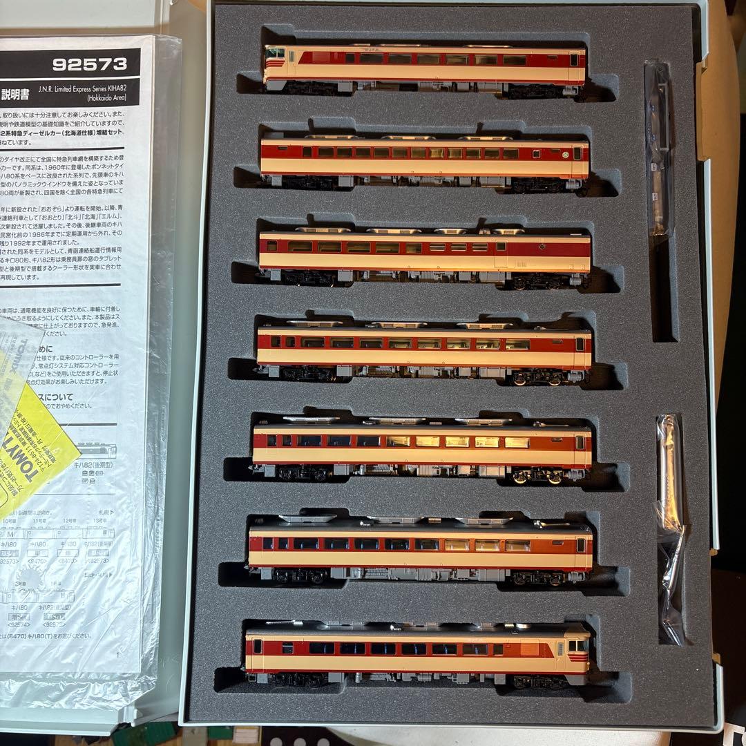 tomix 92573 国鉄 キハ82系 北海道仕様 基本増結セット
