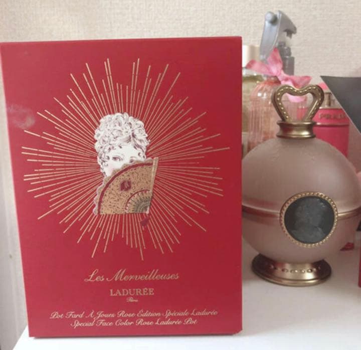 ラデュレ橤チーク♡チークブラシ♡チークポット