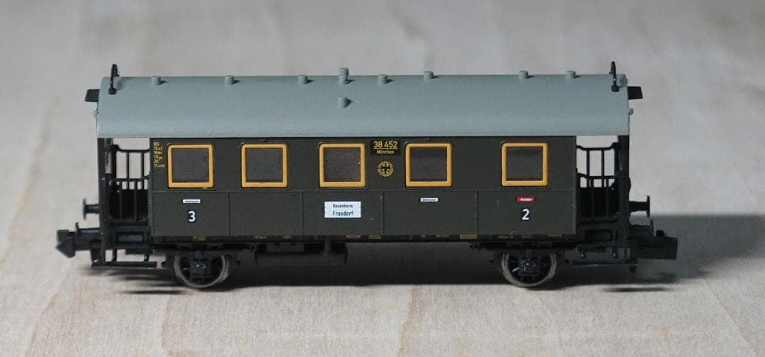 Nゲージ Fleischmann piccolo 蒸気機関車と客車セット