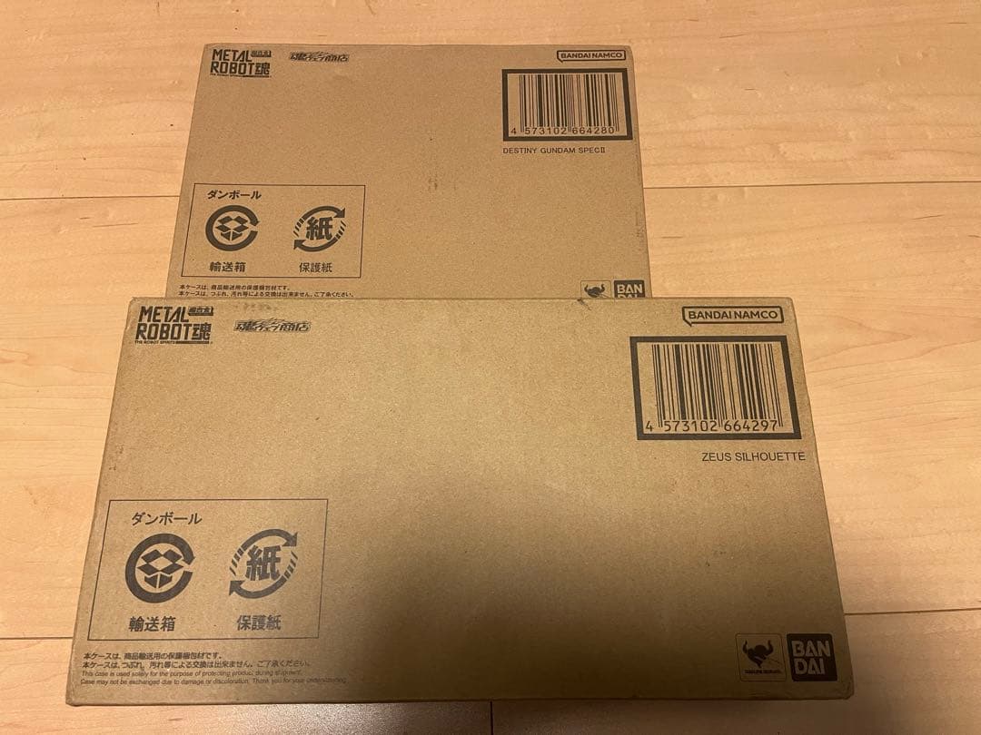 L ROBOT魂　デスティニーガンダムSPECⅡ & ゼウスシルエット
