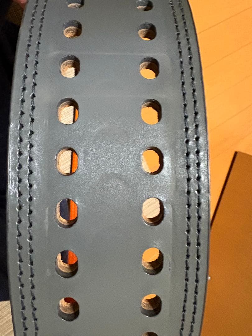 Forge パワーリフティングベルト10mm オレンジＬサイズ