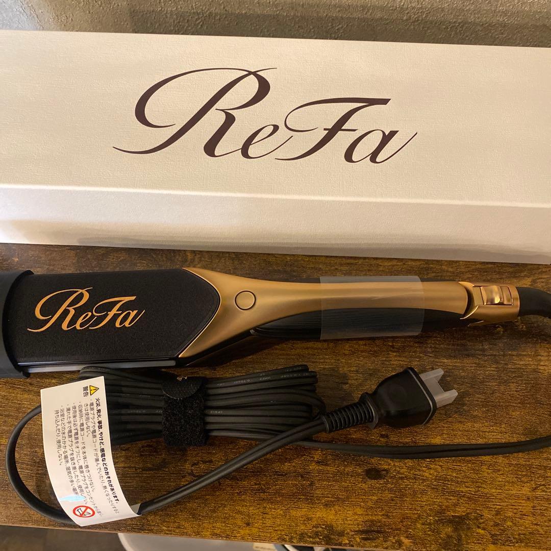 ReFa ストレートヘアアイロン ゴールド ブラック
