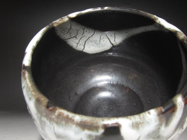 【セール】☆　清水卯一　蓬莱茶碗　飽きの来ない味わい深い一品です☆y425