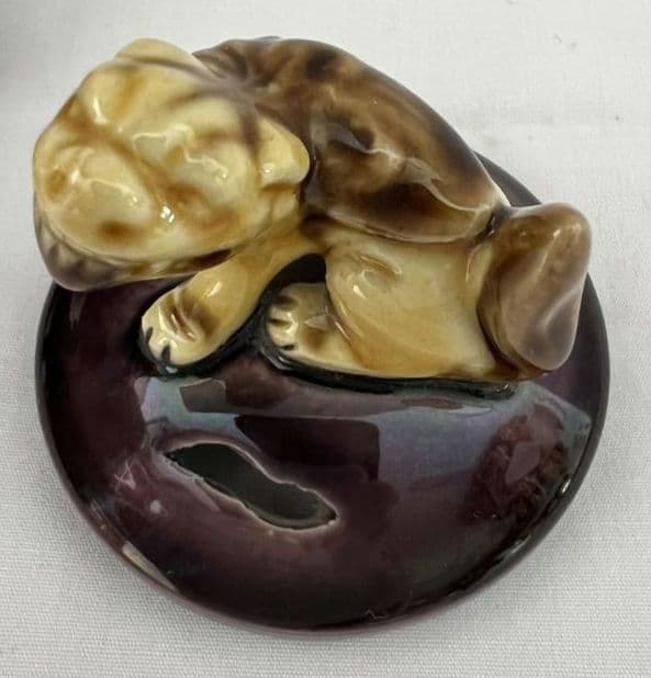 彩釉 久谷焼 香炉 徳田八十吉(正彦)