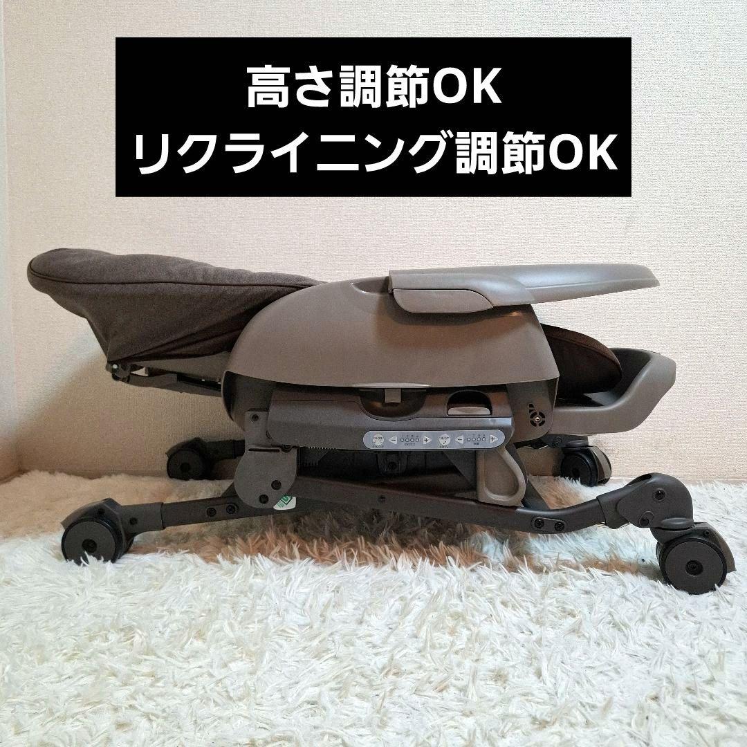 【極美品】コンビ ネムリラ 4キャス 電動 ハイローチェア シンプライト