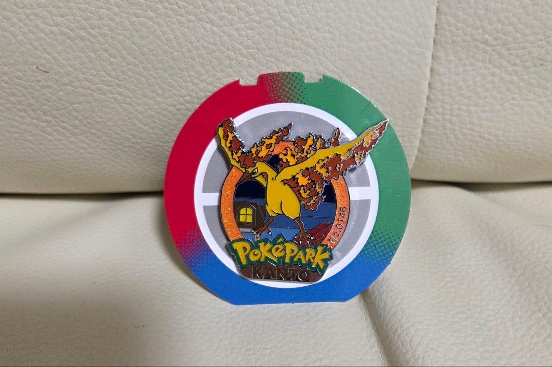 ポケパーク カントー 0146 ファイヤー　ピンズ ポケモン バッジ