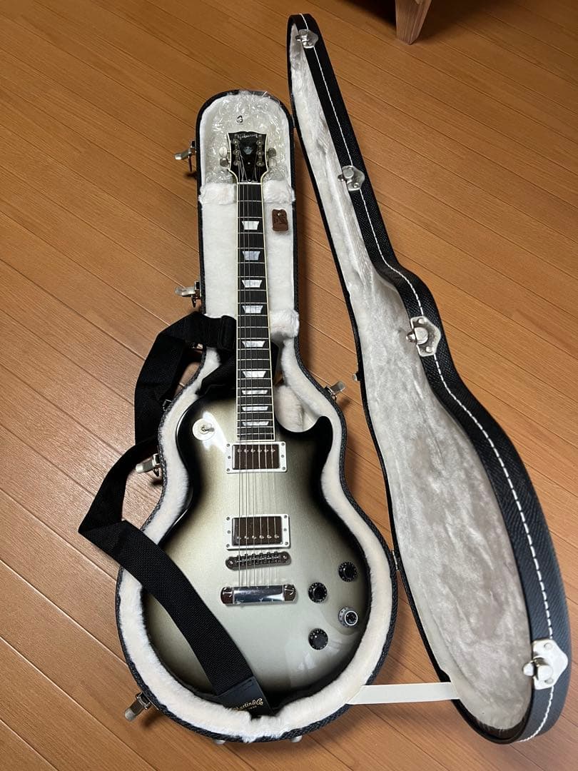 Gibson エレキギター シルバーグラデーション　ロボットギター