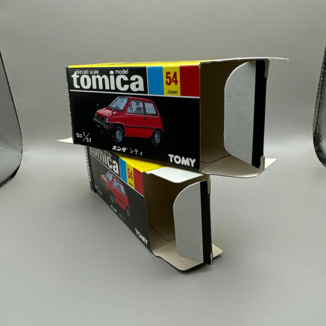 トミカ黒箱54-3ホンダシティ・シティフェア販売商品6台(1982 年9月開催)