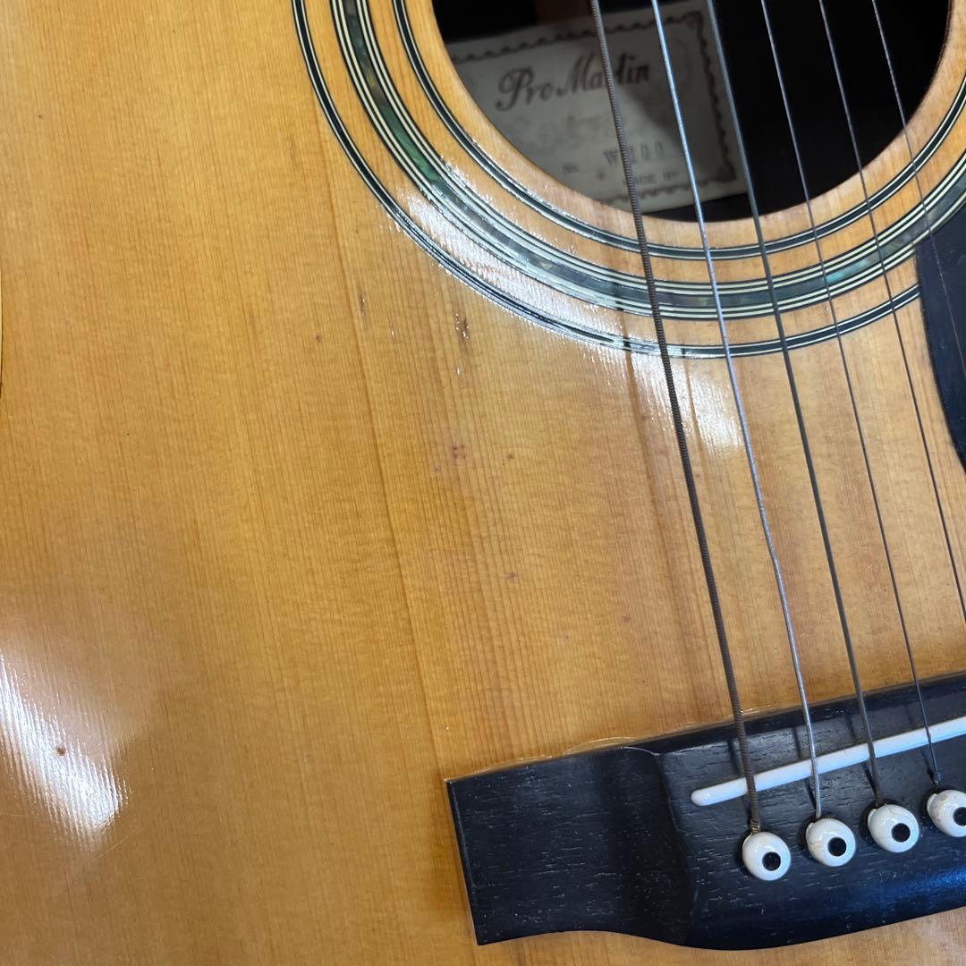 マーティン 縦ロゴ W-200 Pro Martin ハードケース付き